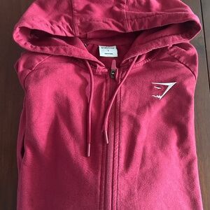 Gym Shark zipup hoodie